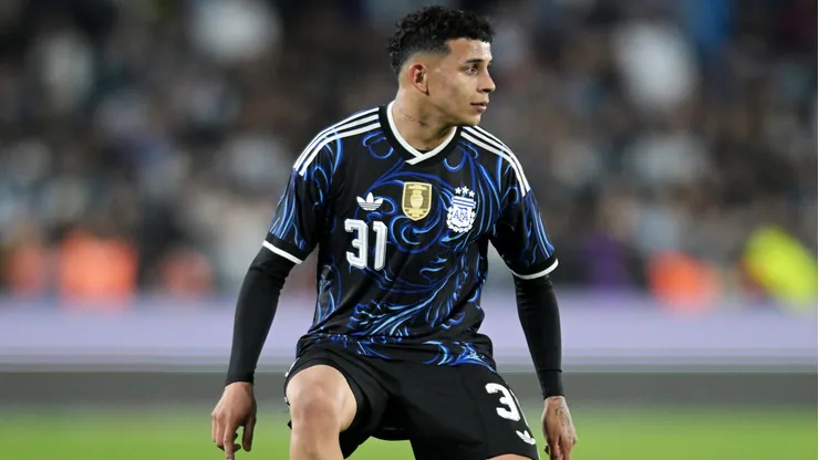 Leonel Flores en la Selección Argentina.
