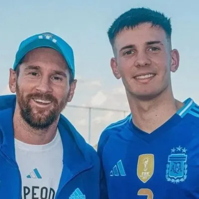 Mastantuono confesó que le mandaba mensajes a Messi: "Nunca los vio"