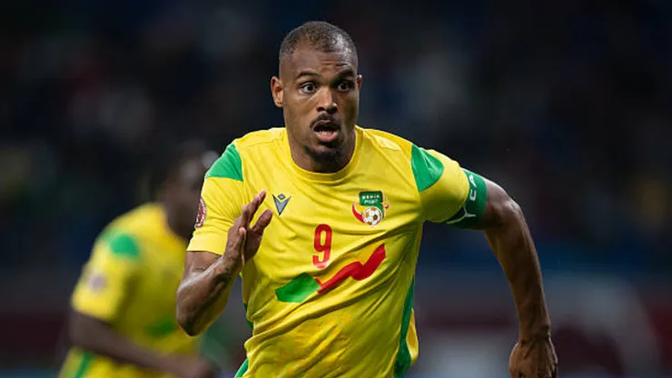 Steve Mounié, capitán de la Selección de Benín.