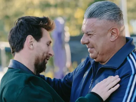 Tapia y un gesto especial con Messi
