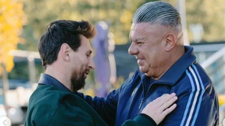 Messi y Tapia