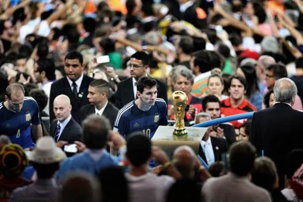 Lionel Messi, cerca de la Copa del Mundo tras perder con Alemania. (Getty).