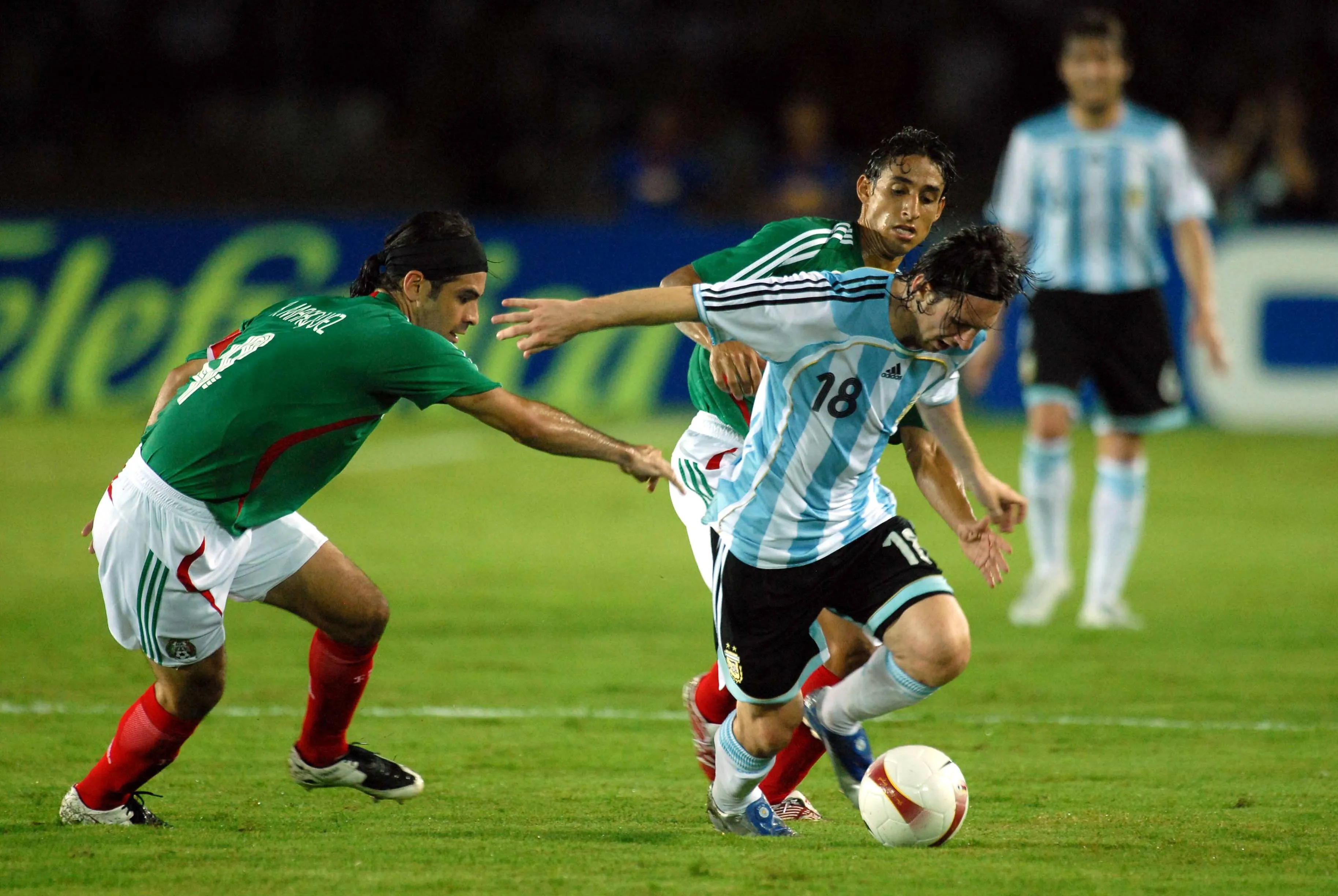 Con la 18, Leo dejó en claro que era una realidad en la Selección. (Foto: Imago).