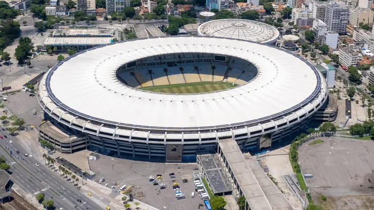 El Estadio Maracaná de Brasil.