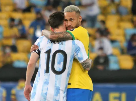El sentido posteo de Neymar a Lionel Messi por su despedida de la Selección