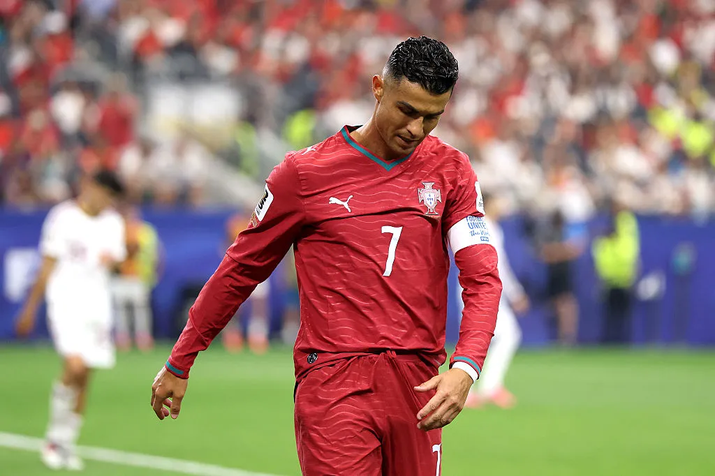 Cristiano Ronaldo en la Selección de Portugal. (Getty Images)