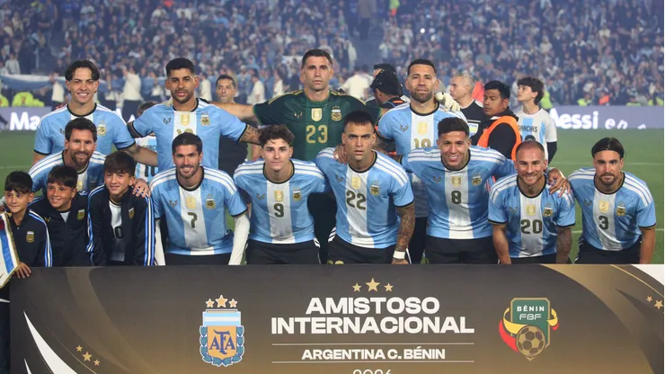 Los puntajes de Argentina vs. Benín en la despedida de Messi: jugador x jugador