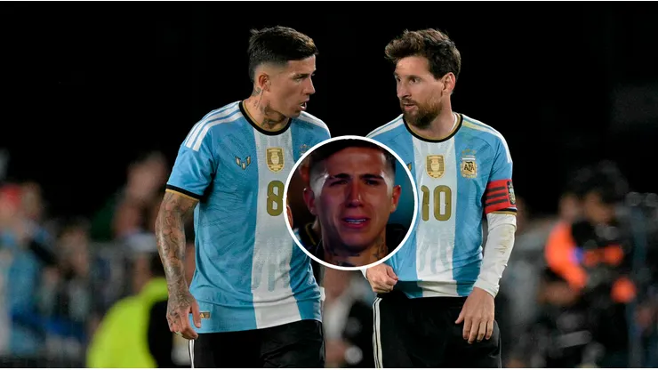 Enzo Fernández habló de su llanto en la despedida de Messi