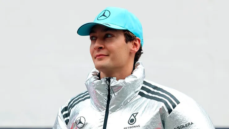 George Russell, piloto de la escudería Mercedes