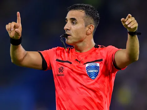Piero Maza será el árbitro de la ida entre Boca y Vasco da Gama