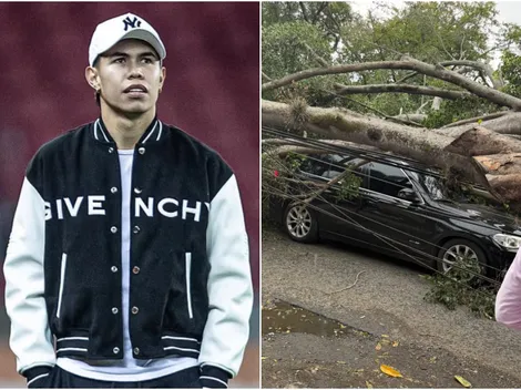 Un ex San Lorenzo sufrió un grave accidente: se le cayó un árbol encima