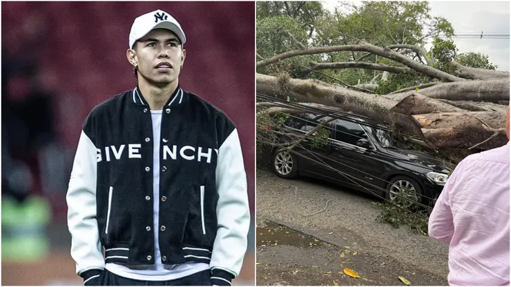 Nicolás Hernández sufrió un grave accidente