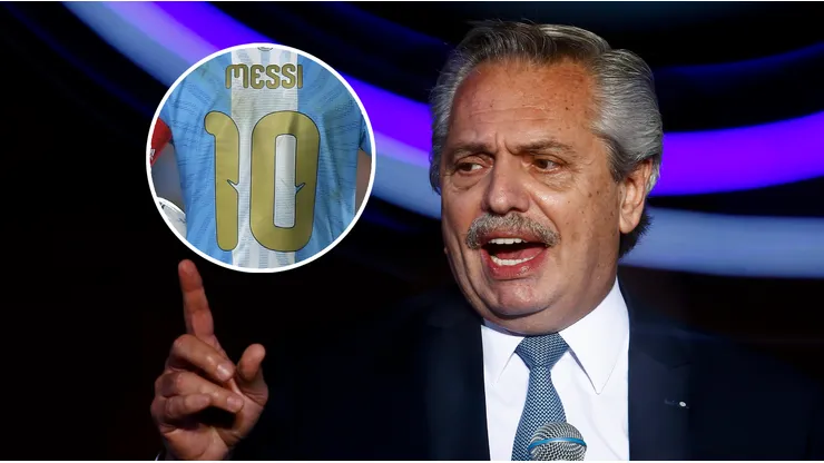 Alberto Fernández opinó sobre la despedida de Lionel Messi