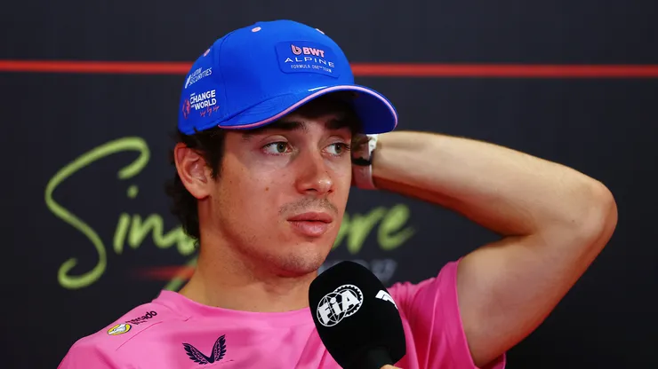 Franco Colapinto en el media day del GP de Singapur 2026