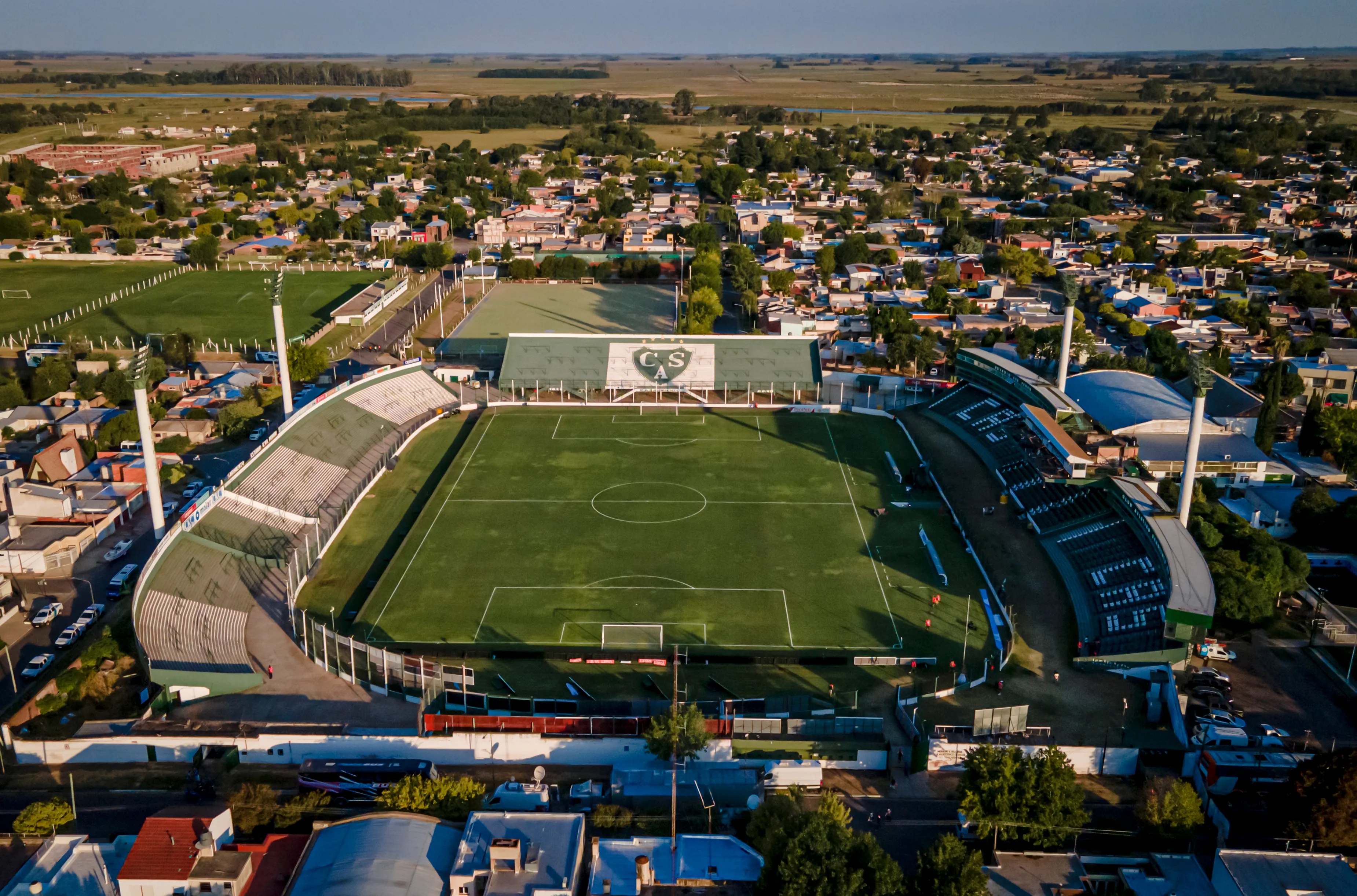 Estadio Eva Perón. (Foto: Getty).