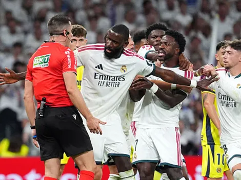 Vinícius convirtió, fue expulsado, se anuló el gol y escándalo en Real Madrid vs. Villarreal