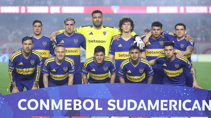 El equipo titular de Boca ante Sao Paulo por la Copa Sudamericana.