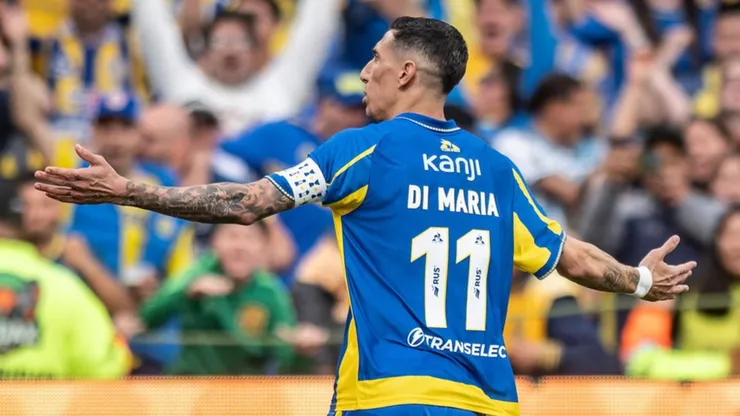 Di María, gran figura de Rosario Central.