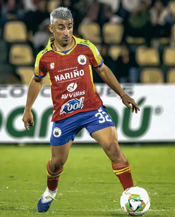 Matías Pisano en Deportivo Pasto. (Foto: @matute.pisano).