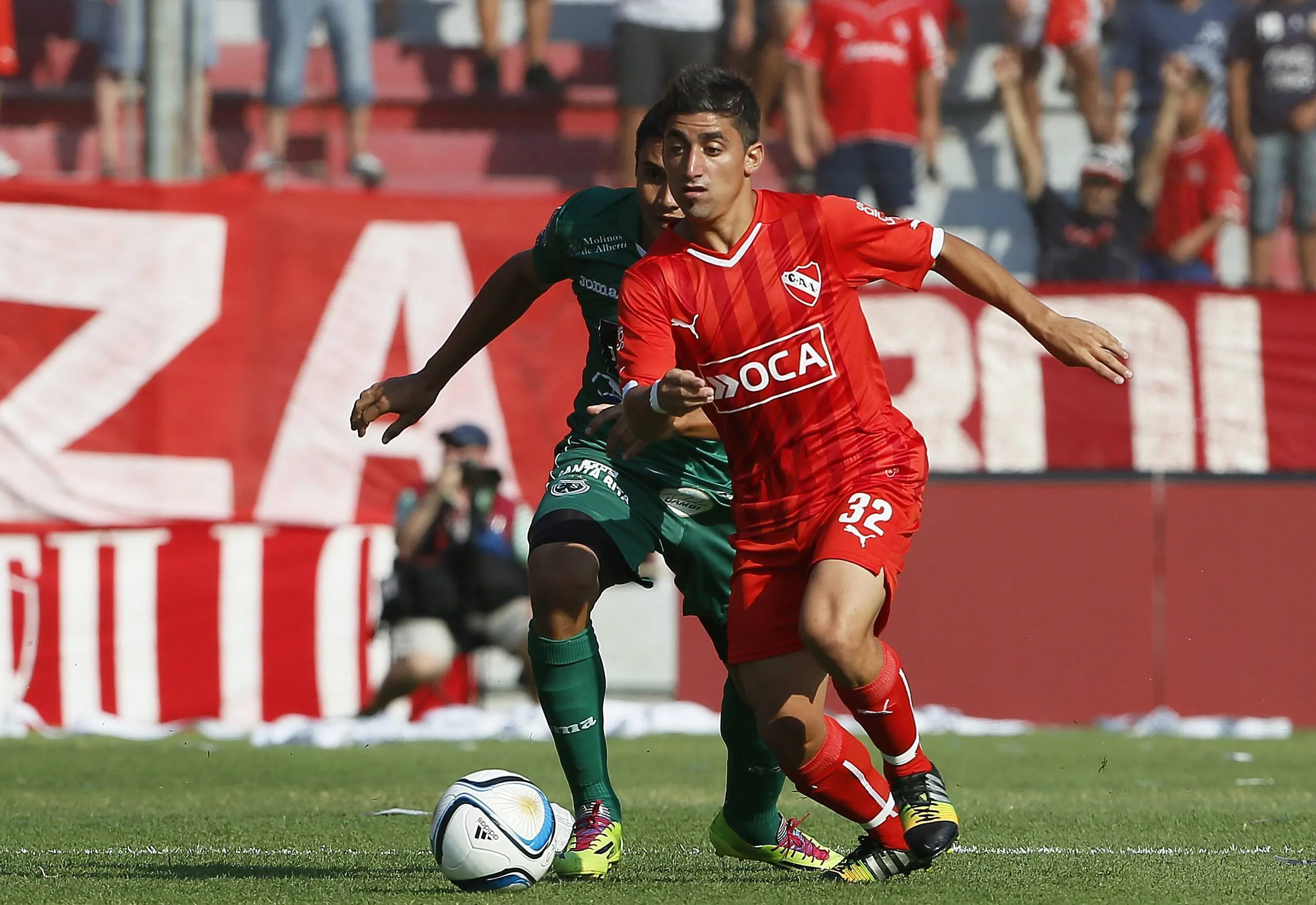 Matías Pisano en Independiente. (Foto: Imago).