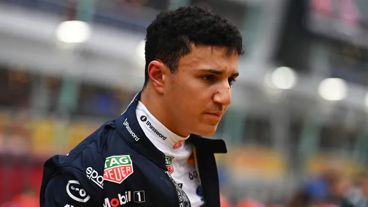 Isack Hadjar en el Gran Premio de Singapur.