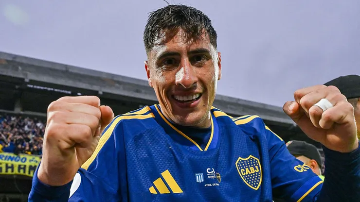Miguel Merentiel, delantero uruguayo de Boca.