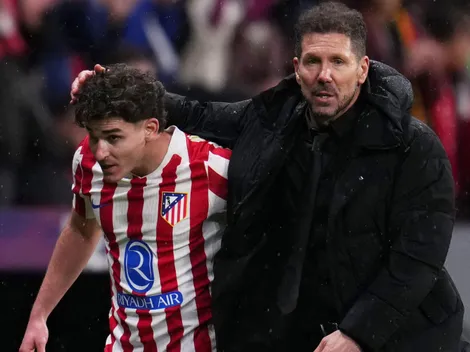 Simeone sobre la sequía de Julián Álvarez: "Tiene muchas más herramientas"