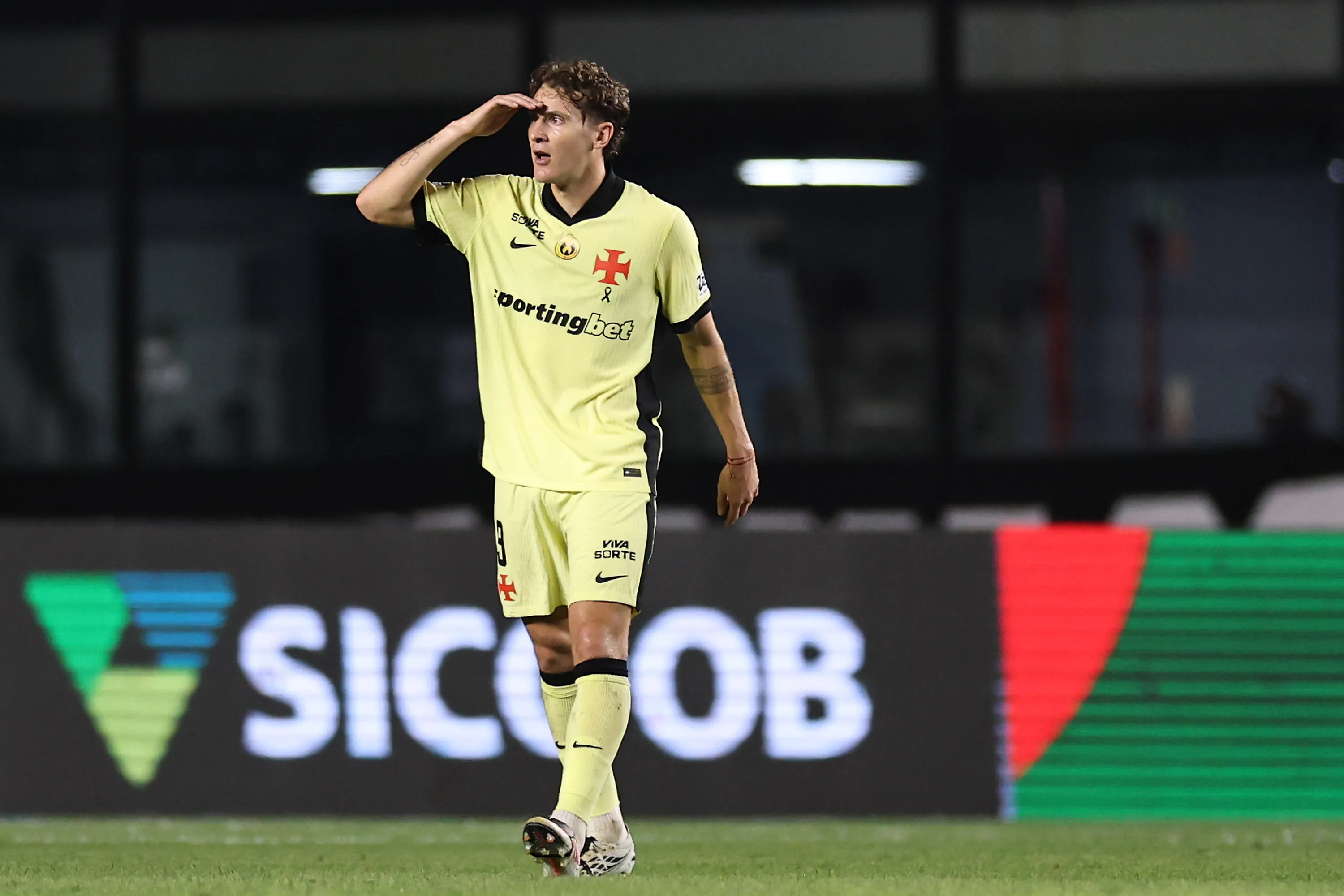 Facundo Colidio llegó a Vasco da Gama en agosto de 2026 (Getty Images)