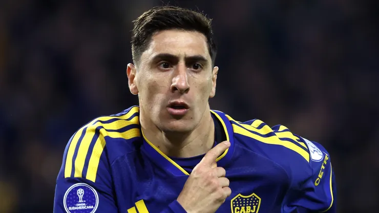 Miguel Merentiel, delantero de Boca.