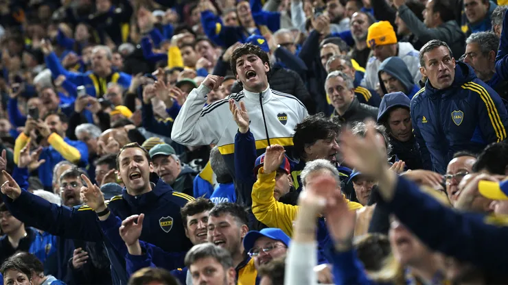 Hinchas de Boca Juniors en La Bombonera