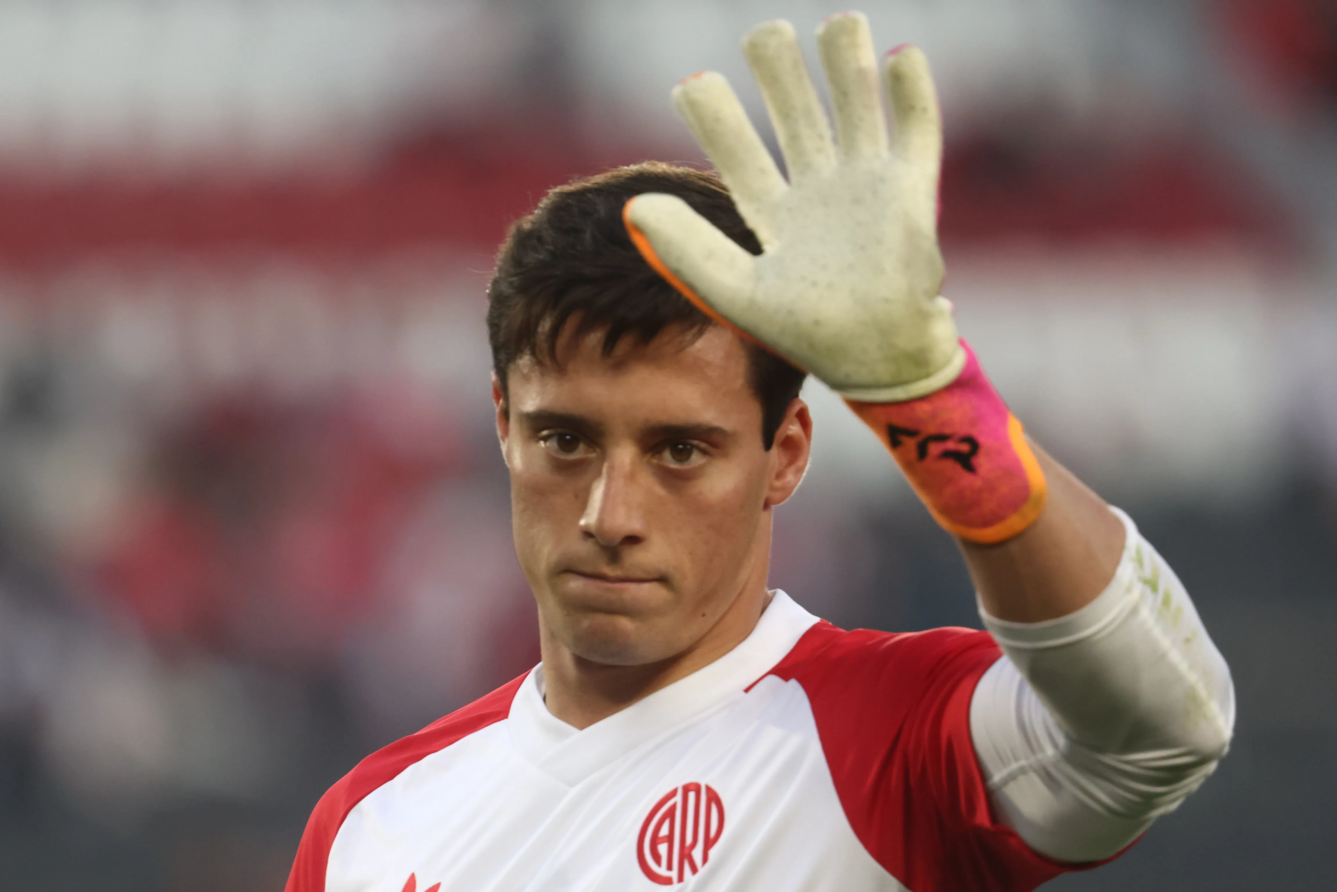 Santiago Beltrán, arquero de River. (Foto: Getty).