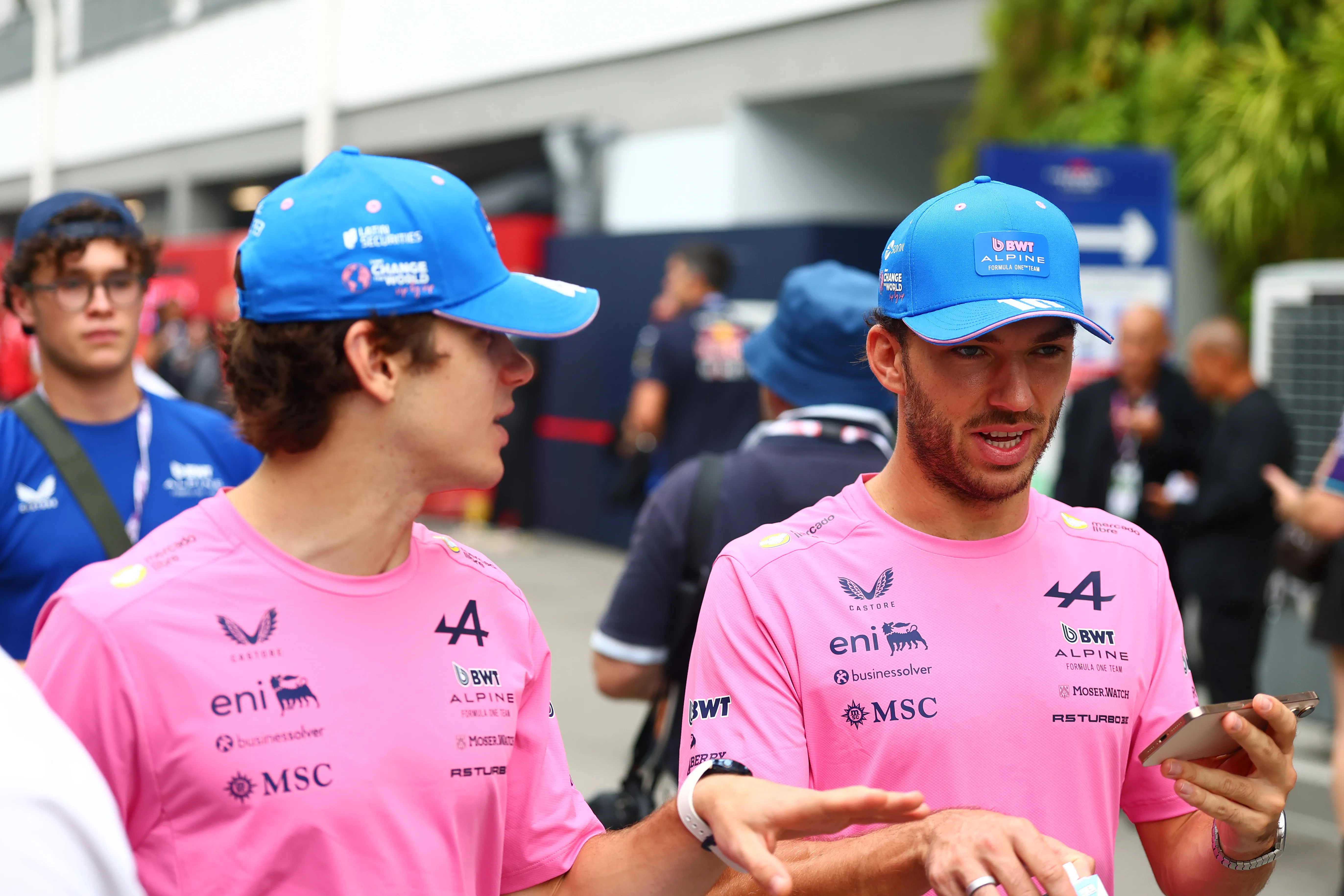 Franco Colapinto y Pierre Gasly no sumaron puntos en las últimas tres carreras (Getty Images)