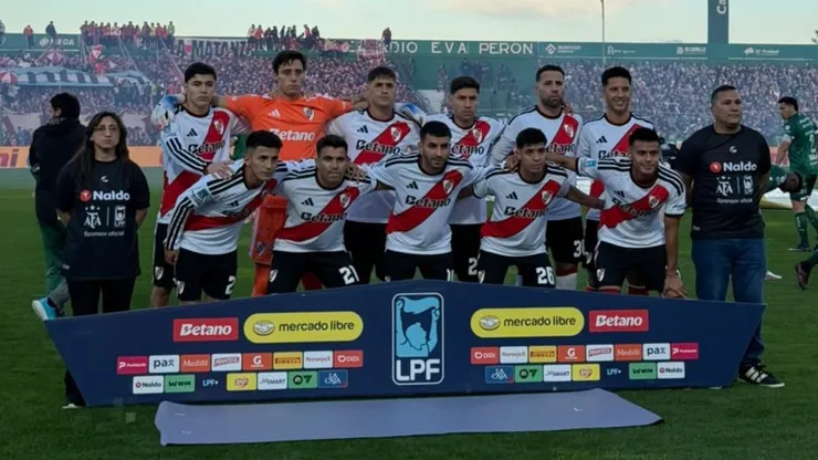 Los 11 titulares de River en Junín.