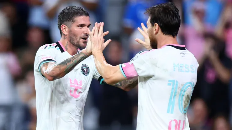Rodrigo De Paul y Lionel Messi, titulares ante New York City.
