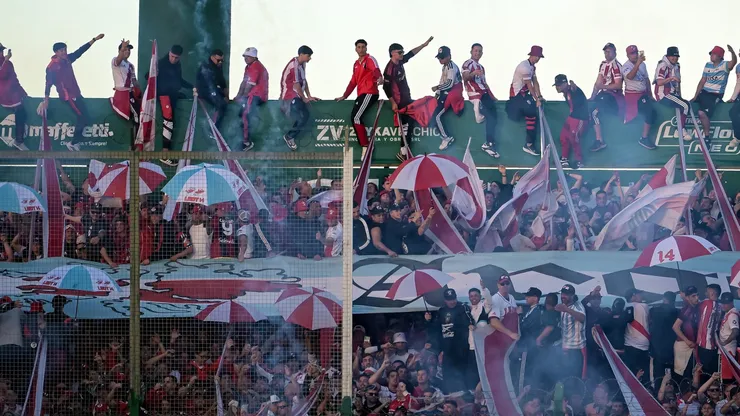 Los hinchas de River dijeron presentes en el Eva Perón