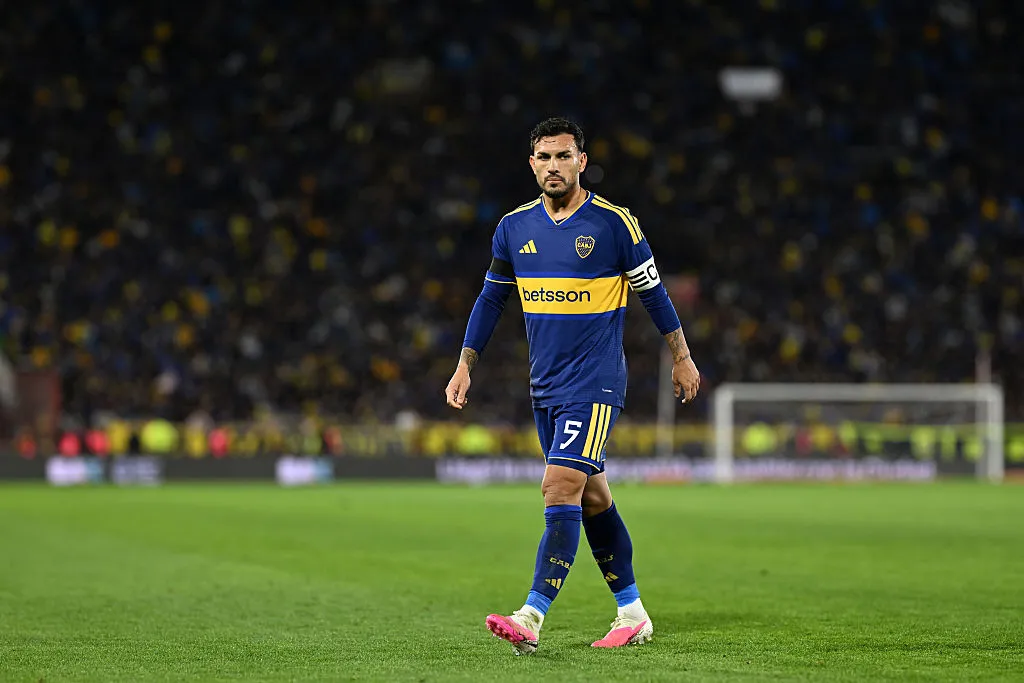 Leandro Paredes, capitán de Boca. (Getty Images)