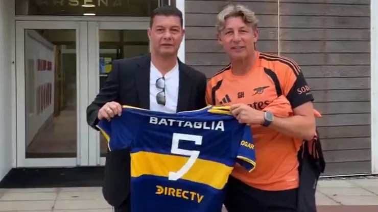 Battaglia y Heinze en Londres