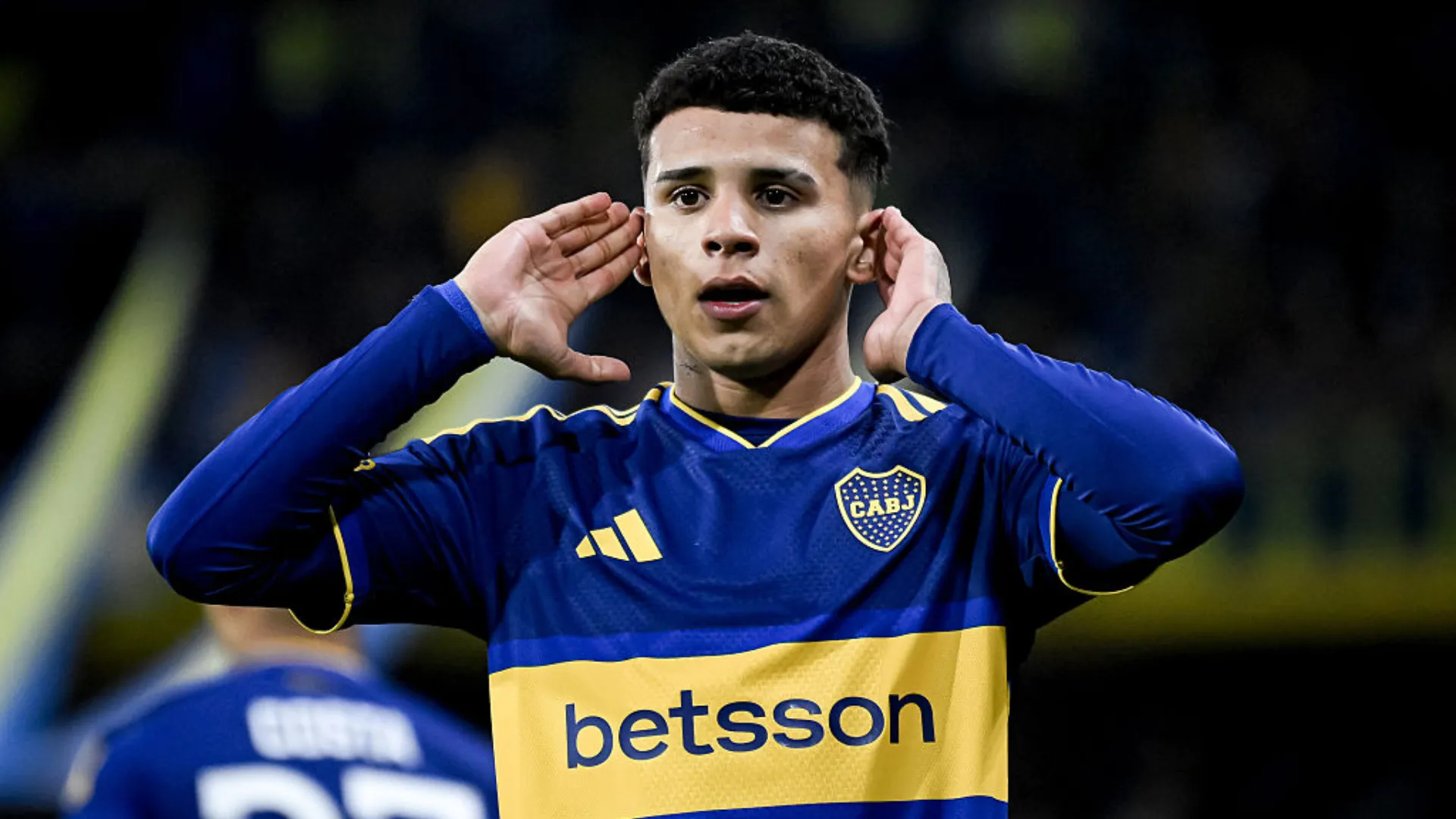 Leonel Flores anotó el segundo gol de Boca ante Talleres (Getty Images)