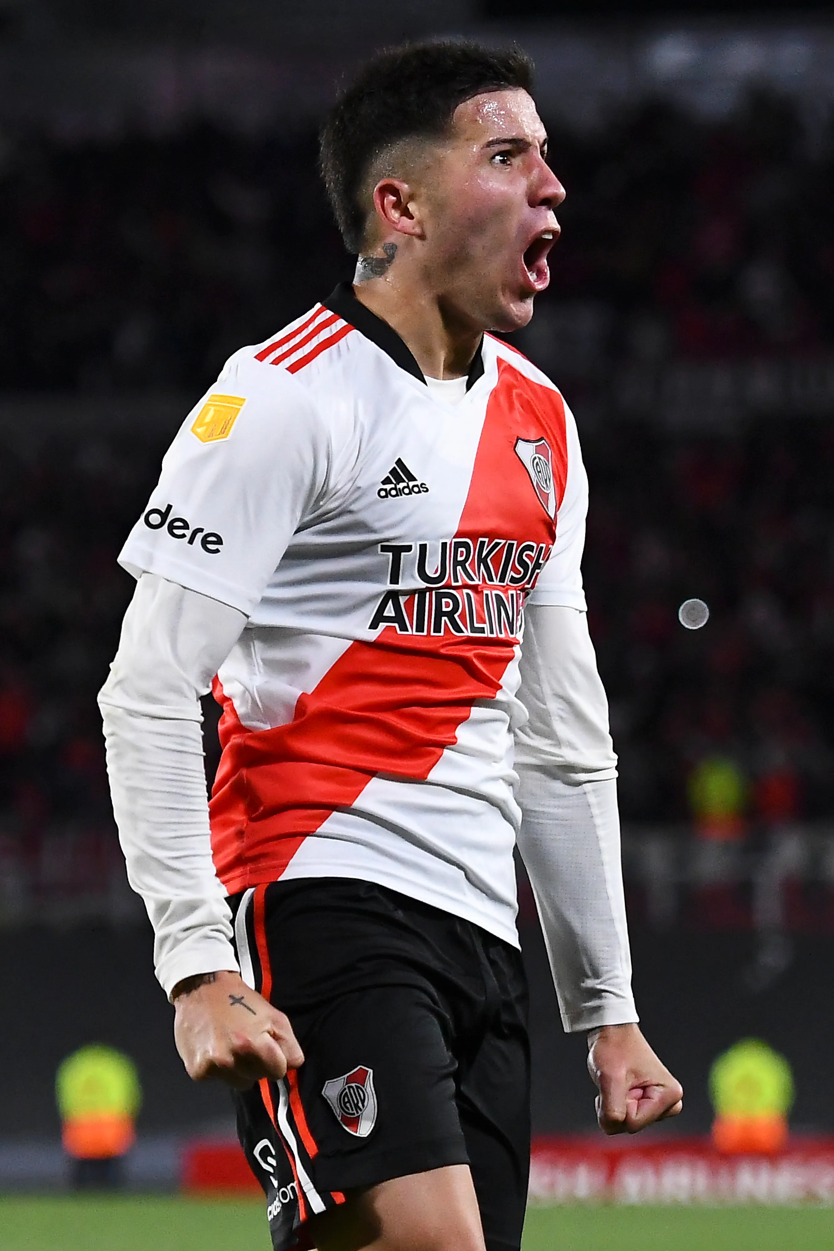 Enzo Fernández en River. (Foto: Getty).