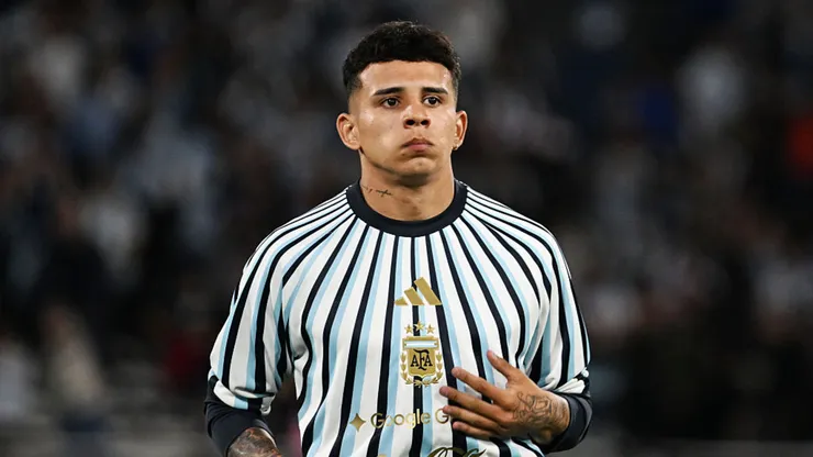 Leonel Flores en la Selección Argentina.