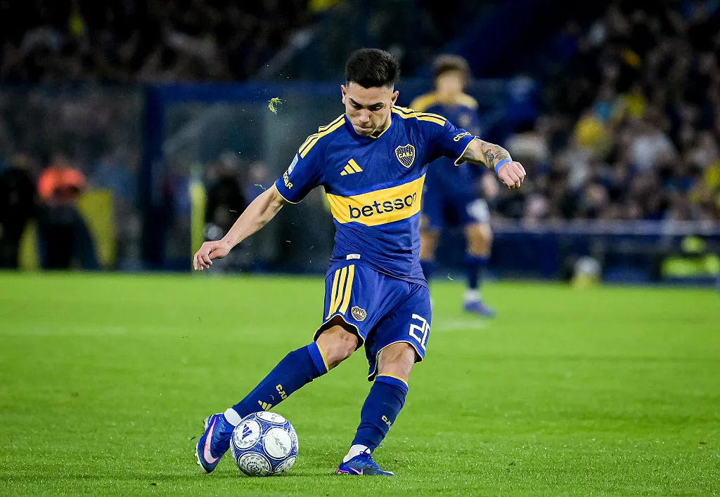 Alan Velasco, futbolista de Boca Juniors. (Getty Images)