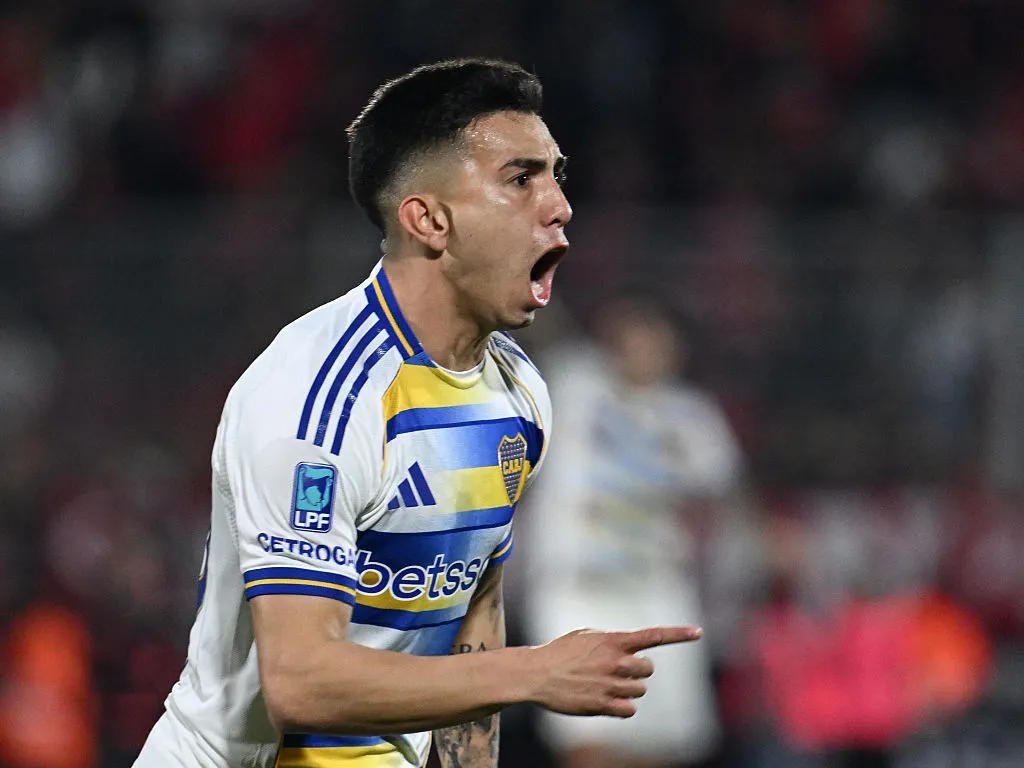 Alan Velasco, futbolista de Boca Juniors. (Getty Images)