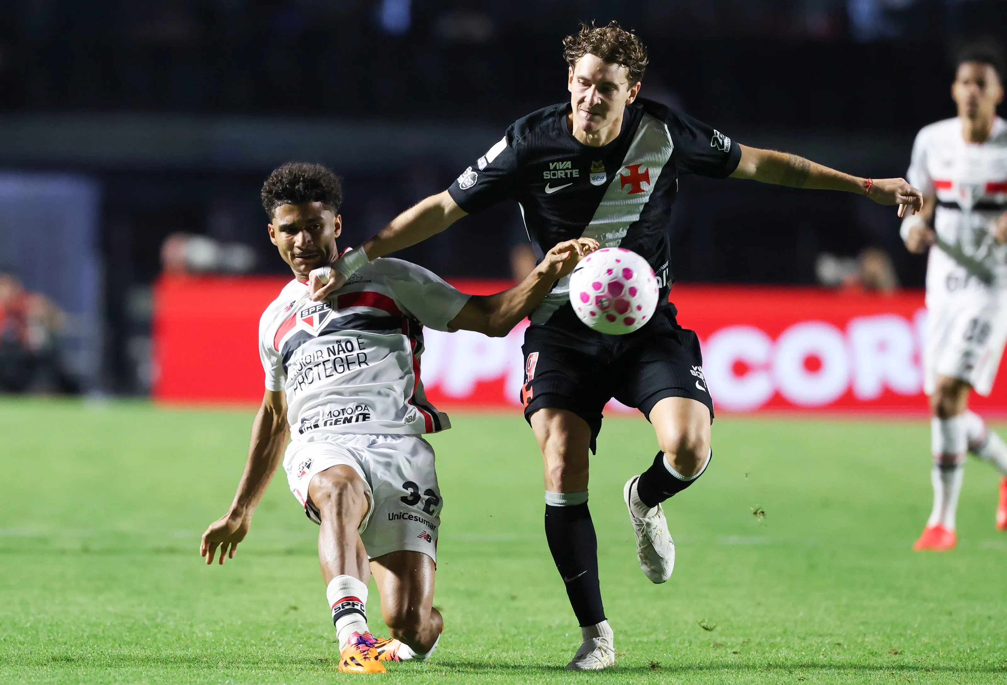 Facundo Colidio ante Sao Paulo. (Foto. Getty).