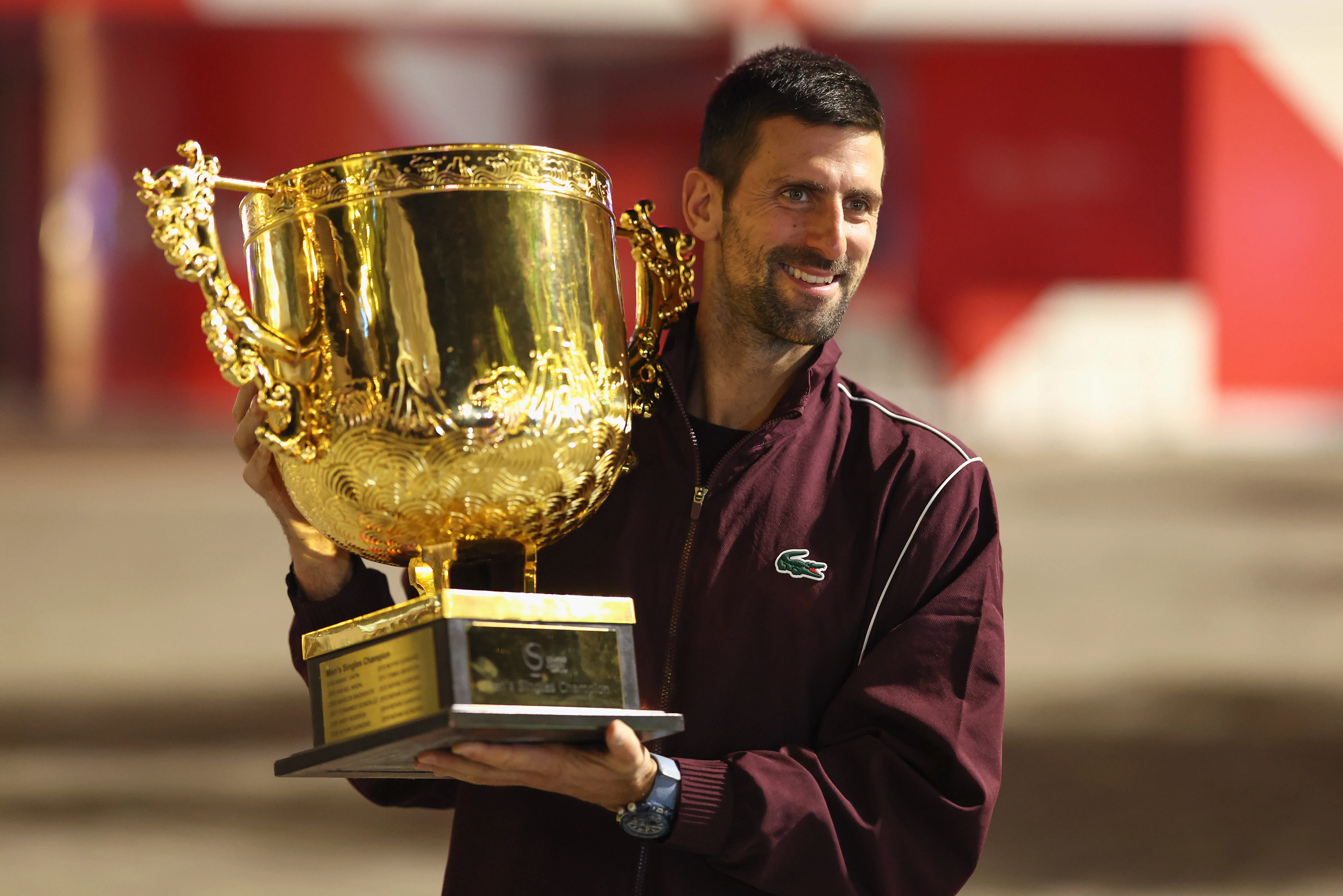 Nole volvió a gritar campeón en Beijing. (Foto: Getty).