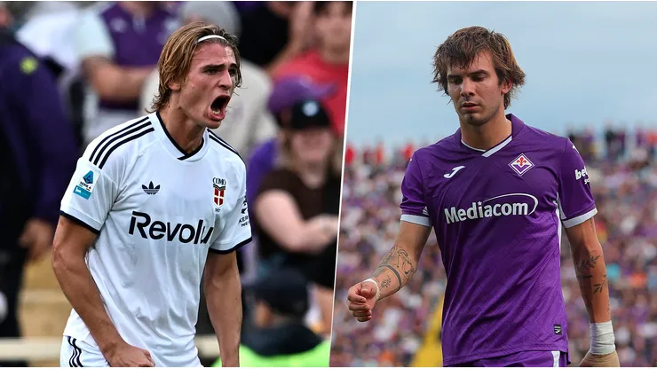 Nico Paz y Mastantuono se enfrentaron en la Serie A
