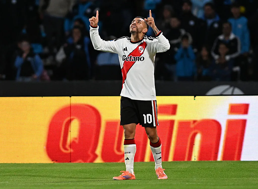 Ángel Correa, figura de River ante Belgrano. (Getty Images)