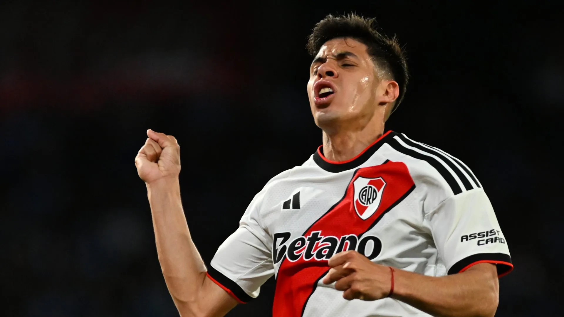 Tomás Galván marcó ante Belgrano. (Foto: Getty).