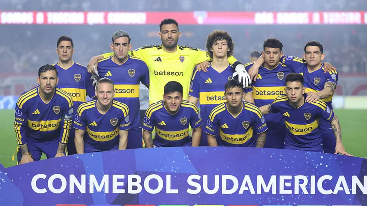 Los futbolistas titulares de Boca Juniors.