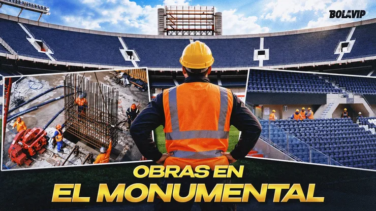 Las obras en el Monumental avanzan a buen ritmo