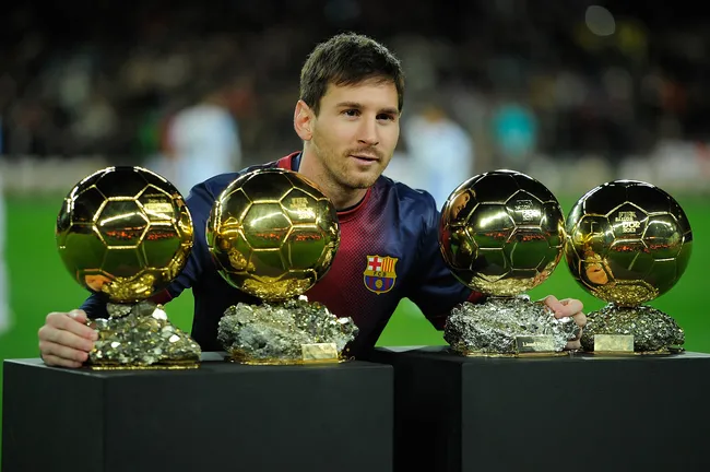 Lionel Messi ya tenía cuatro Balones de Oro en 2013 (Getty Images)